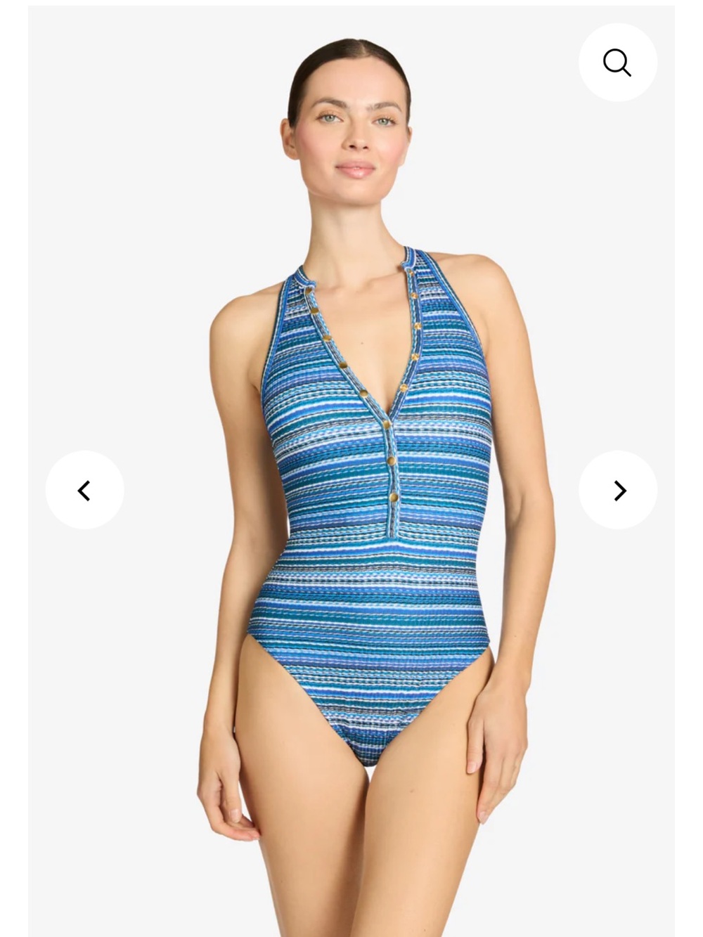 Robin Piccone EMILIA HIGH NECK ONE PIECE lapi multi